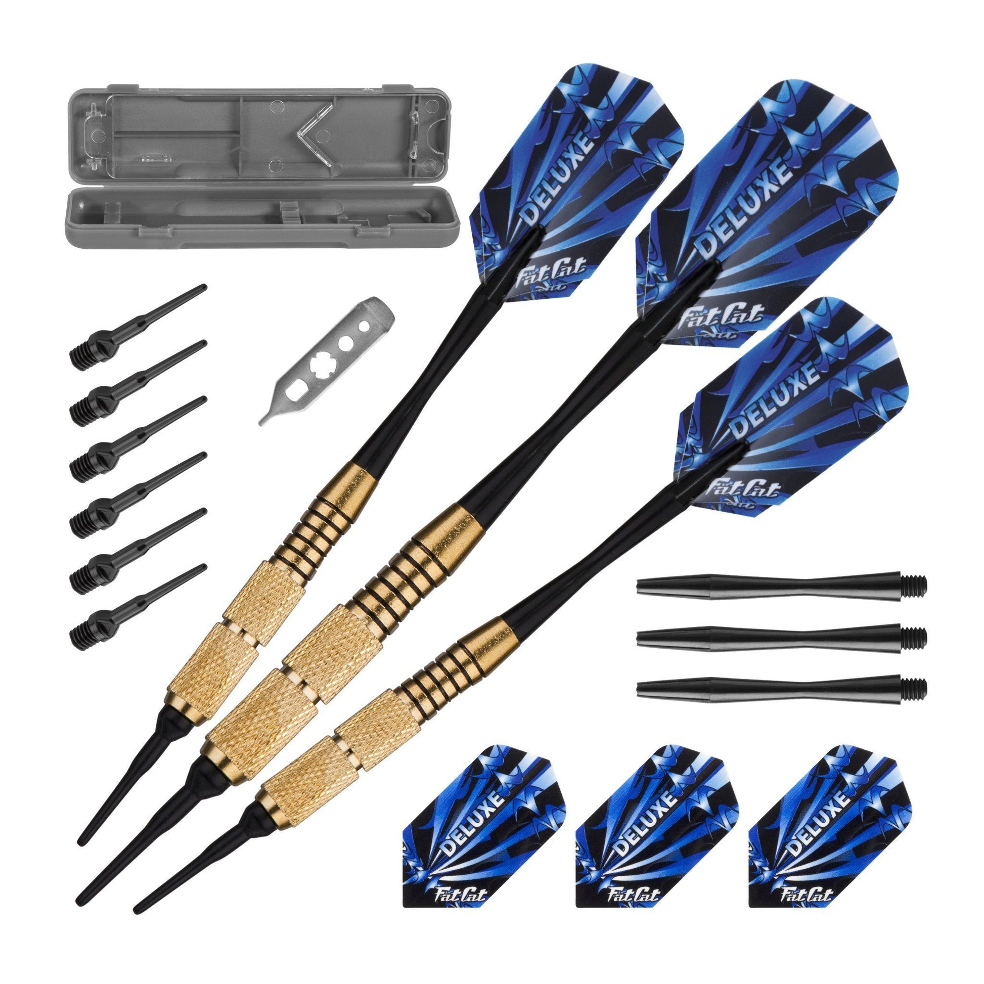 [REFURBISHED] Fat Cat Deluxe Soft Tip Darts 16 Grams Refurbished Refurbished GLD Products 