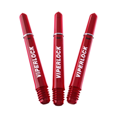 Viperlock Dart Shaft Short Red