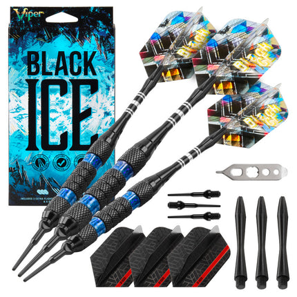 Viper Black Ice Blue Soft Tip Darts 18 Grams