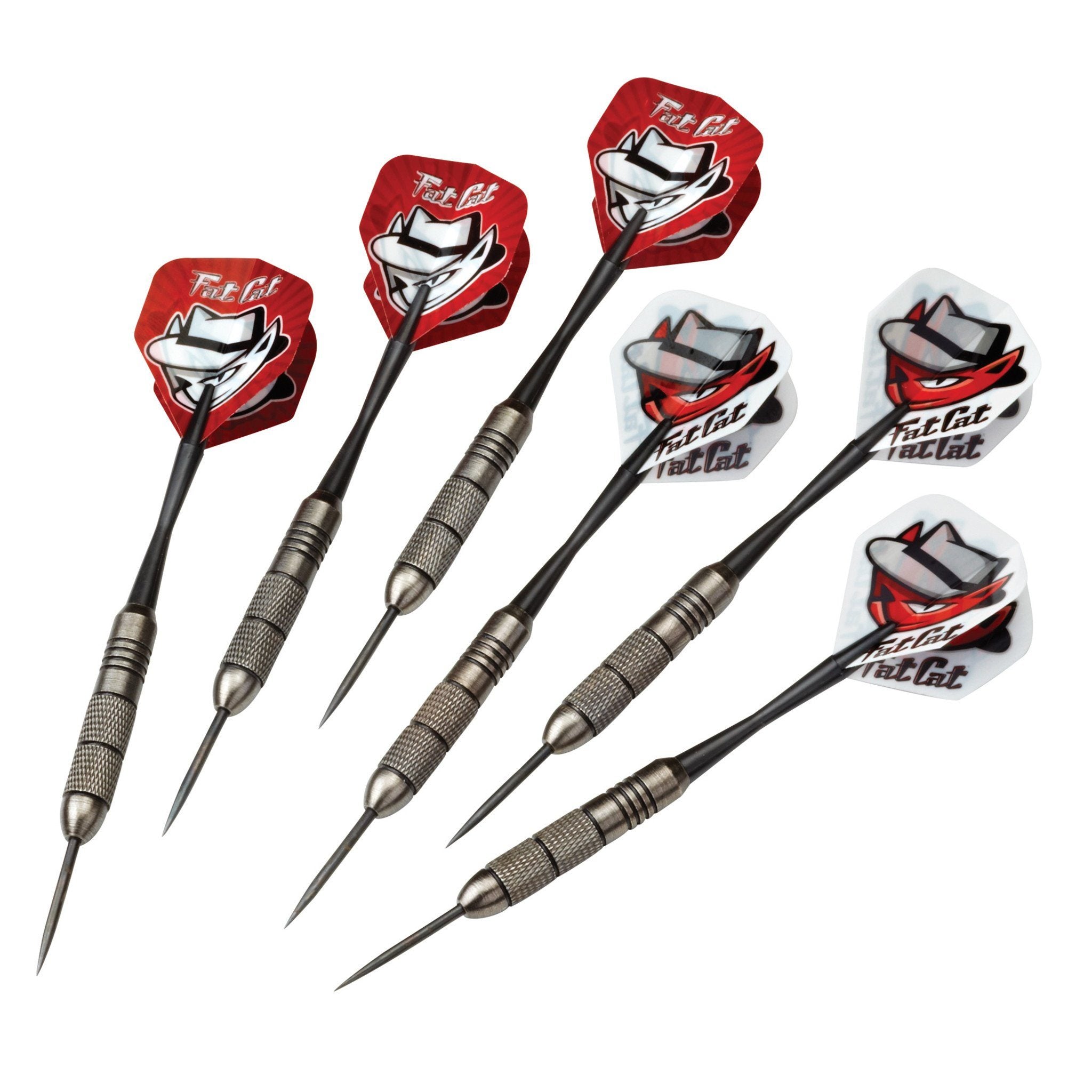 [REFURBISHED] Fat Cat Twin Pack Steel Tip Darts 19 Grams Refurbished Refurbished GLD Products 