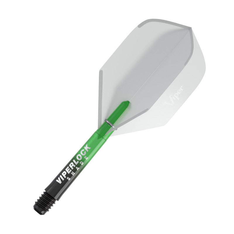 Viperlock Shade Dart Shaft Short Green