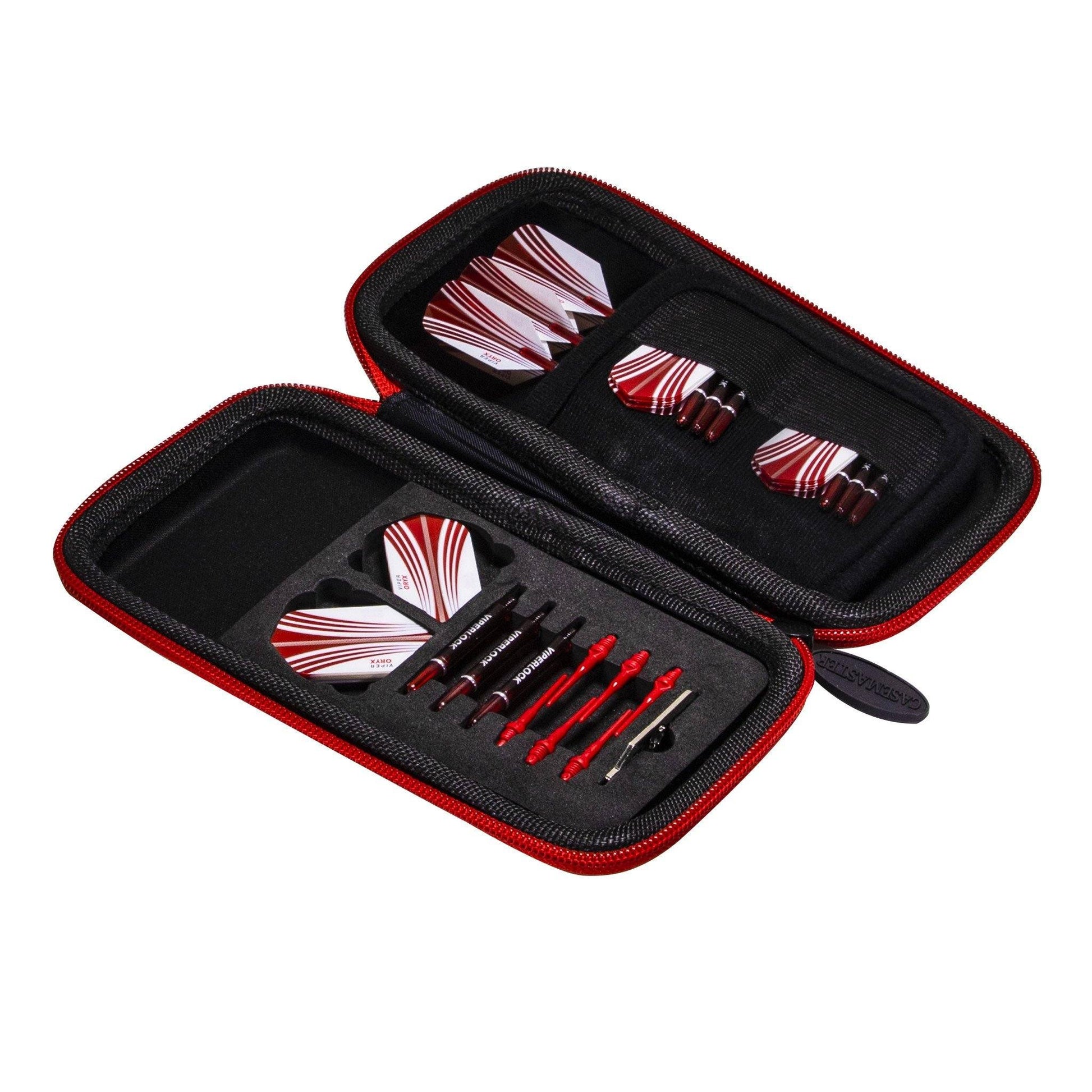 [REFURBISHED] Casemaster Sport Dart Case With Red Zipper Refurbished Refurbished GLD Products 