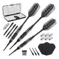 [REFURBISHED] Viper Bobcat Darts Adjustable Soft Tip Darts Purple Rings 16-18 Grams Refurbished Refurbished GLD Products 