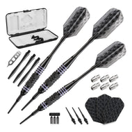[REFURBISHED] Viper Bobcat Darts Adjustable Soft Tip Darts Purple Rings 16-19 Grams Refurbished GLD Products