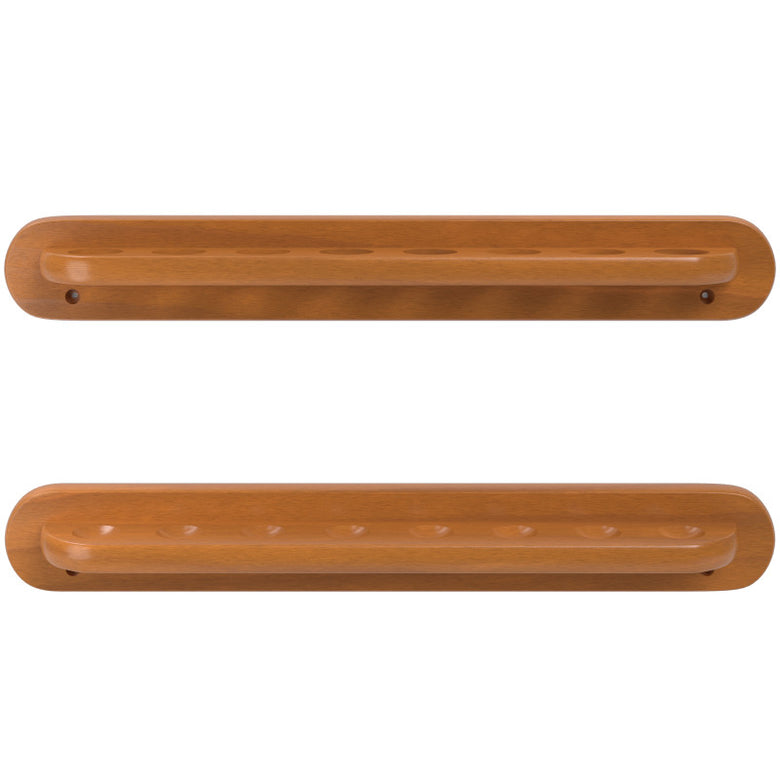 Viper Traditional Oak 8 Cue Wall Cue Rack