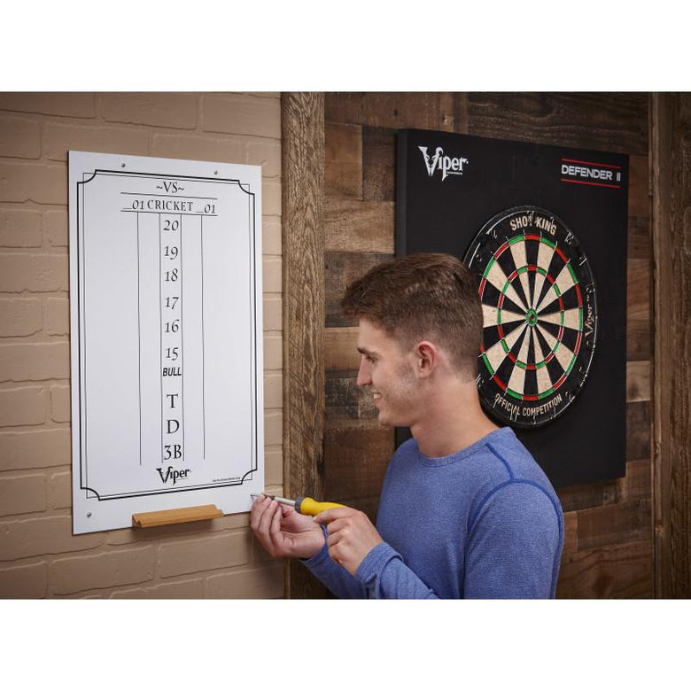 Viper Large Cricket Dry Erase Scoreboard Dartboard Accessories Viper 