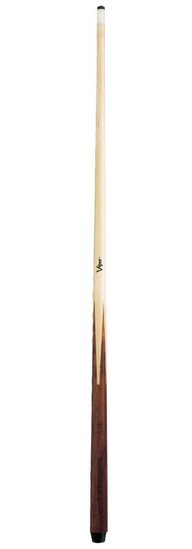 Viper One Piece 36" Maple Bar Cue 14 Ounce, Viper One Piece 57" Maple Bar Cue 19 Ounce, Viper One Piece 57" Maple Bar Cue 20 Ounce, and Fat Cat Oak 6 Cue 2-Piece Wall Cue Rack Billiards Viper 