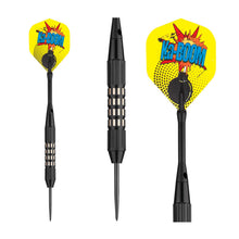 Load image into Gallery viewer, Viper Comix Steel Tip Darts Black 22 Grams
