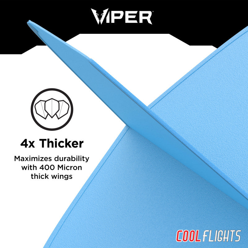 Viper Cool Molded Dart Flights Standard Blue