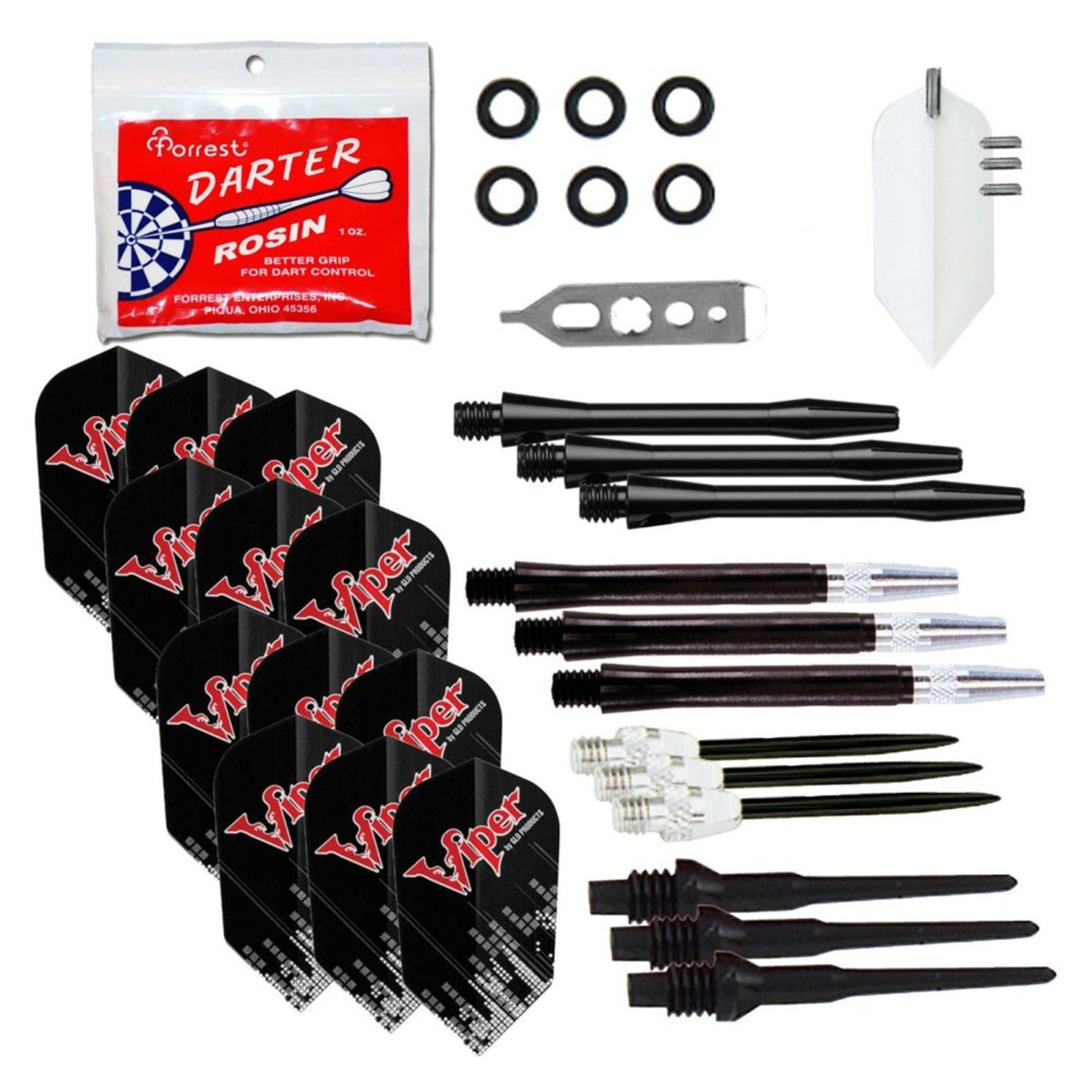 Viper Dart Accessory Tune Up Kit, Soft Tip Darts with Steel Tip Converter Points Dart Accessories Viper 