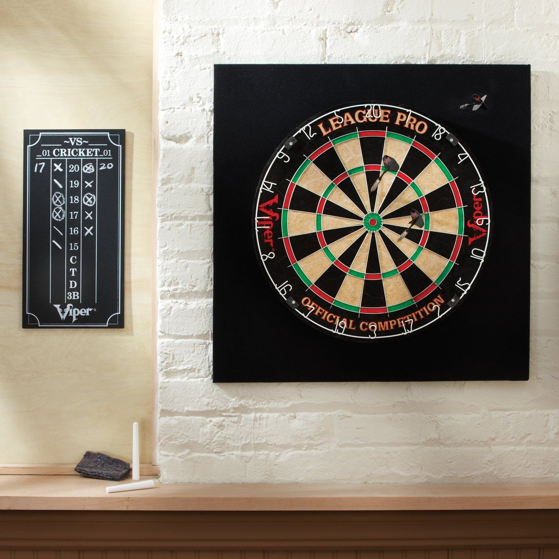 [REFURBISHED] Viper League Pro Sisal Dartboard Starter Kit Refurbished Refurbished GLD Products 