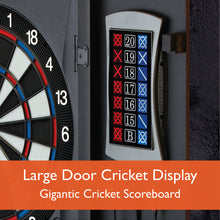 Load image into Gallery viewer, Fat Cat Mercury Electronic Dartboard, 13.5&quot; Compact Target
