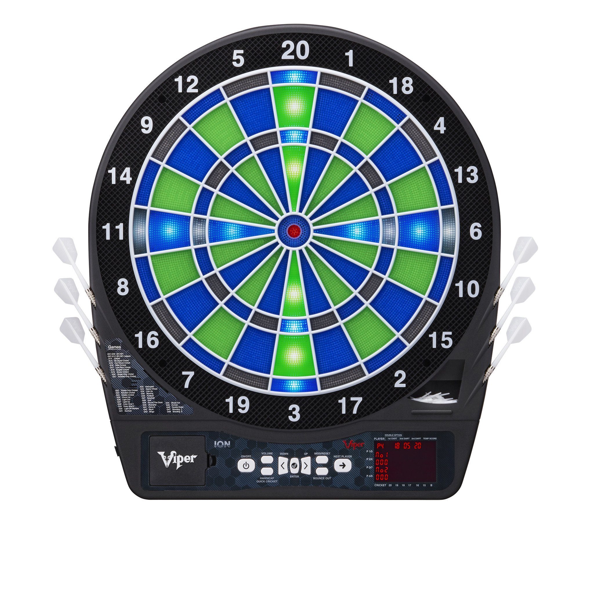 [REFURBISHED] Viper Ion Illuminated Electronic Dartboard Refurbished Refurbished GLD Products 
