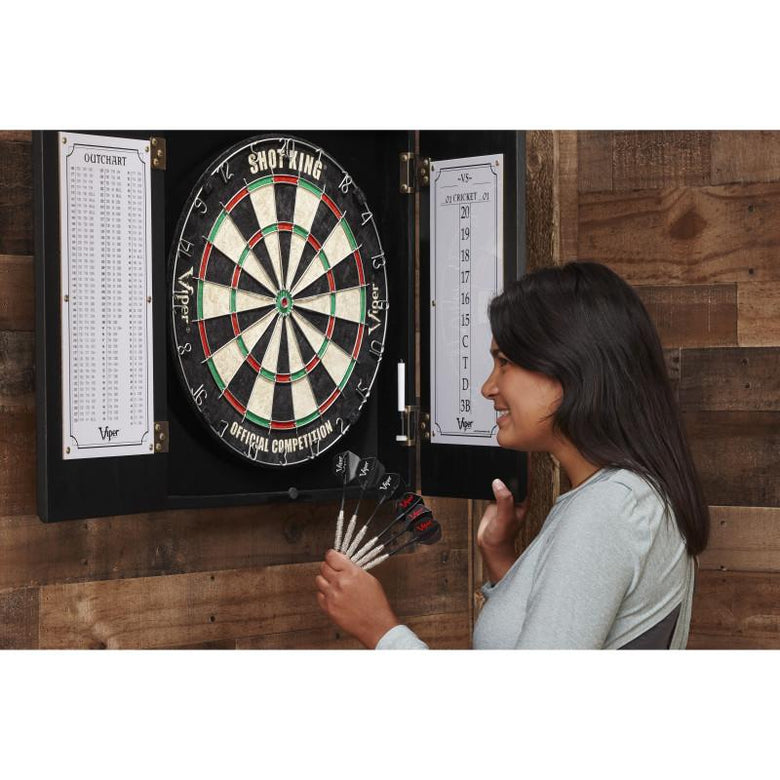 Viper Hudson Dartboard Cabinet Black Dartboard Cabinets Viper 