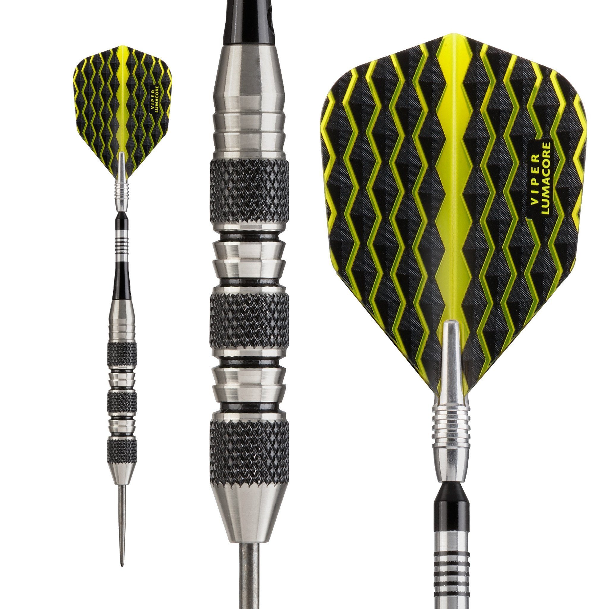 [REFURBISHED] Viper The Freak Darts Steel Tip Darts Knurled and Shark Fin Barrel 22 Grams Refurbished Refurbished GLD Products 