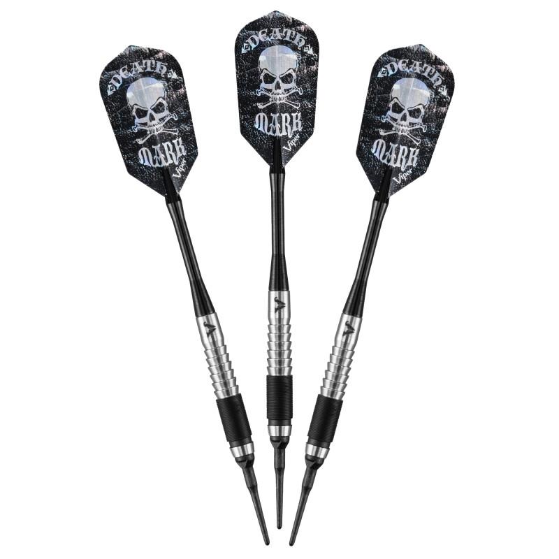 Viper Desperado 80% Tungsten Death Mark Soft Tip Darts 1 Knurled Ring 18 Grams Soft-Tip Darts Viper 