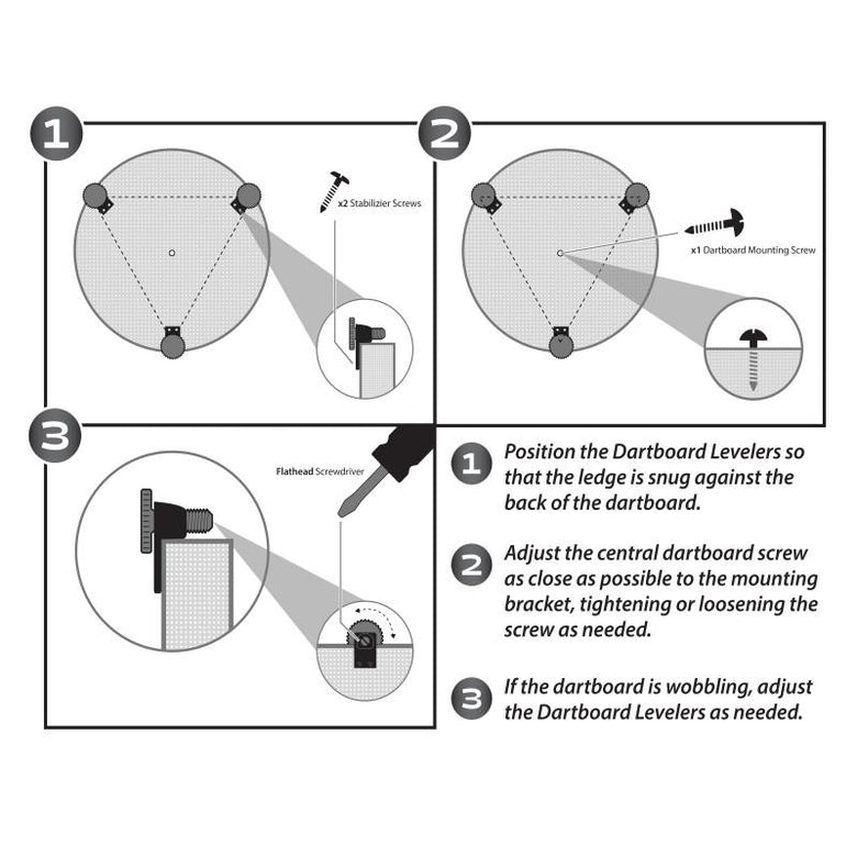 Viper Dartboard Leveler Kit Dartboard Accessories Viper 