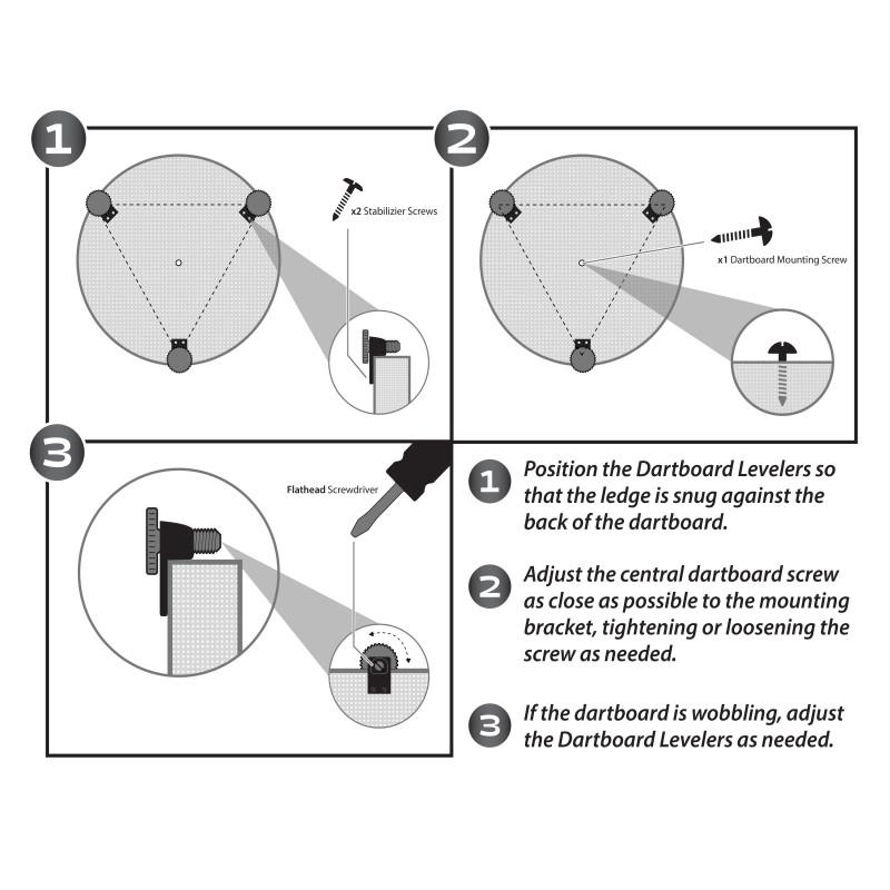 Viper Dartboard Leveler Kit Dartboard Accessories Viper 