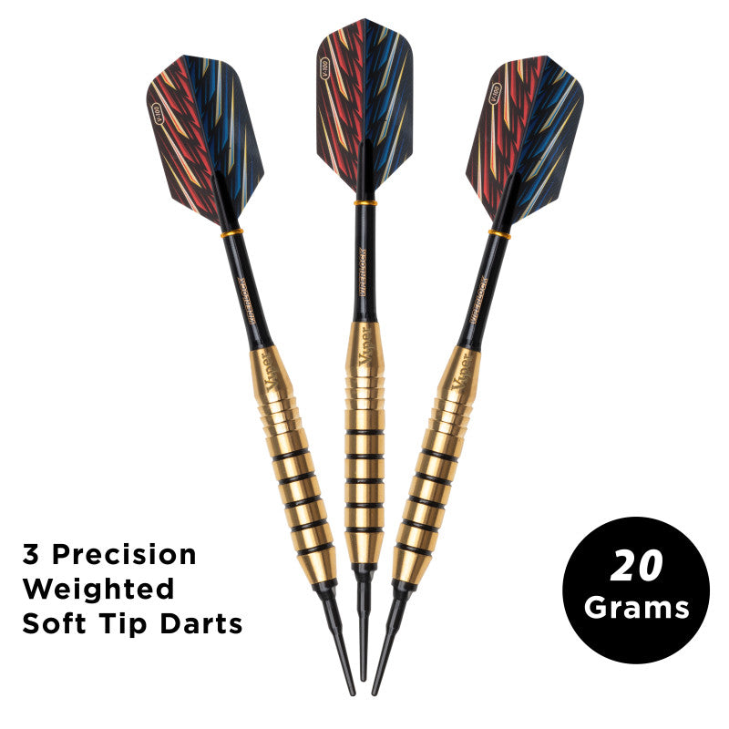 Viper Elite Brass Soft Tip Darts 20 Grams