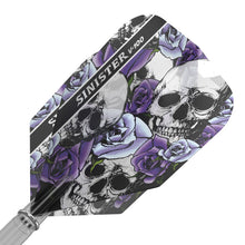 Load image into Gallery viewer, Viper Sinister Dart Flights V-100 Series Standard Purple
