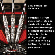 [REFURBISHED] Viper Diamond Darts 90% Tungsten Soft Tip Dart Set Silver Rings 16 Grams Refurbished Refurbished GLD Products 