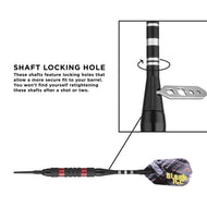 [REFURBISHED] Viper Black Ice Red Soft Tip Darts Refurbished Refurbished GLD Products 