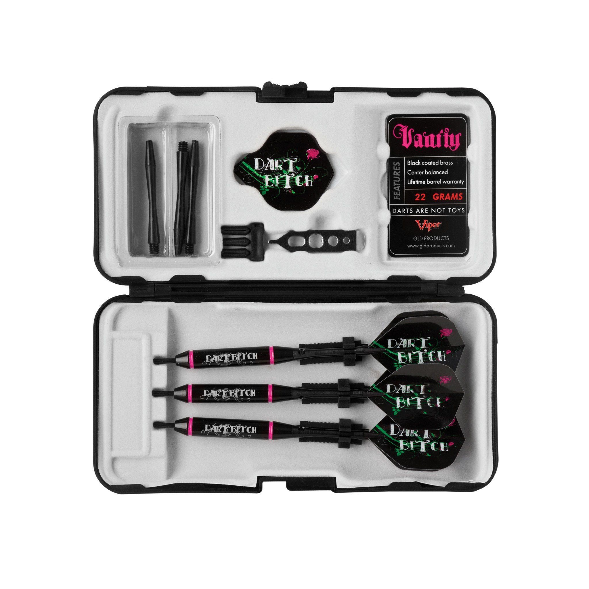 [REFURBISHED] Viper Vanity Dart Bitch Steel Tip Darts 22 Grams Refurbished Refurbished GLD Products 