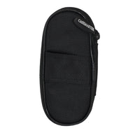 Black mesh dart case with Casemaster logo and zippered compartments for storing darts and accessories