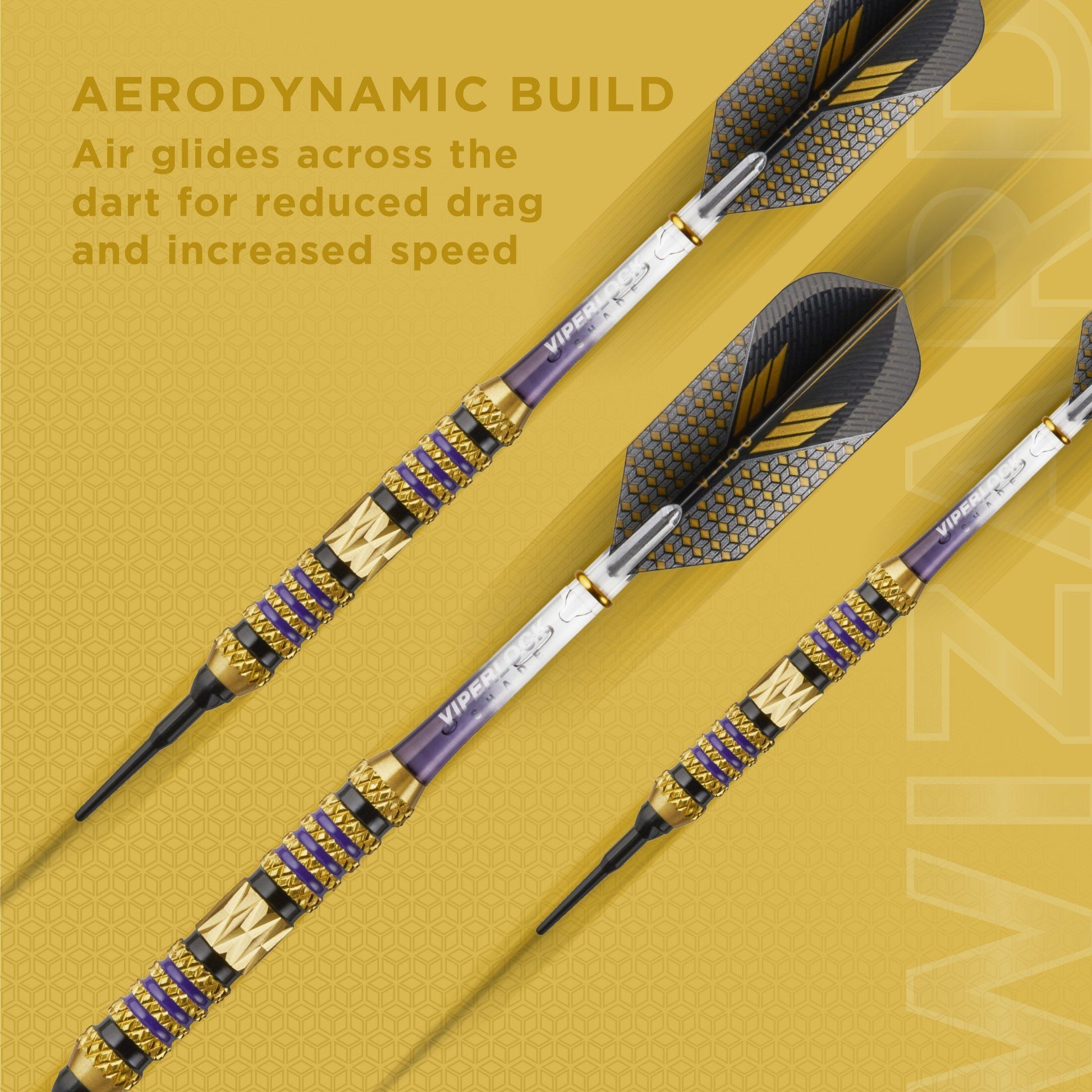 [REFURBISHED] Viper Wizard Purple/Black Soft Tip Darts 18 Grams Refurbished Refurbished GLD Products 