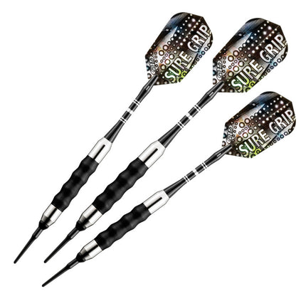 Viper Sure Grip Soft Tip Darts Black 16 Grams