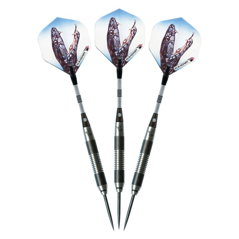 Elkadart Black Mamba 80% Tungsten Steel Tip Darts 24 Grams Steel-Tip Darts Elkadart 