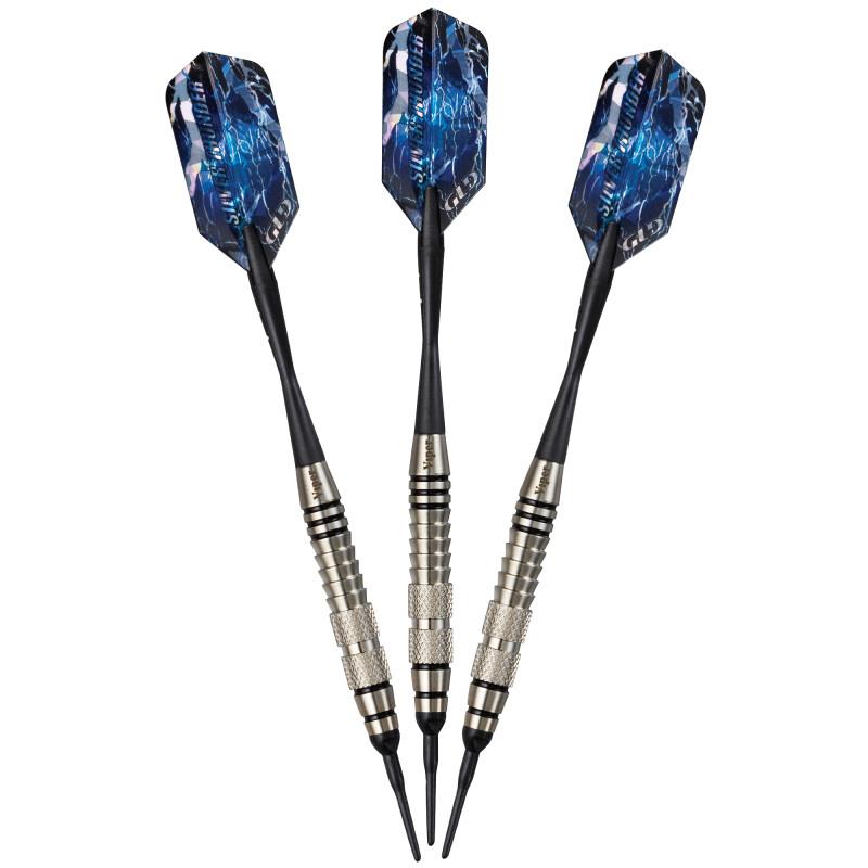 Viper 787 Electronic Dartboard, Black Magic 18g & Silver Thunder 18g Soft Tip Darts Darts Viper 