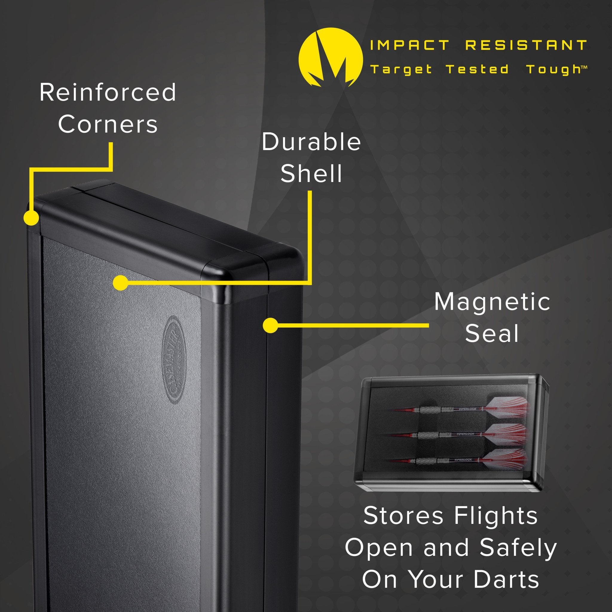 [REFURBISHED] Casemaster Sinister Magnetic Dart Case Refurbished Refurbished GLD Products 