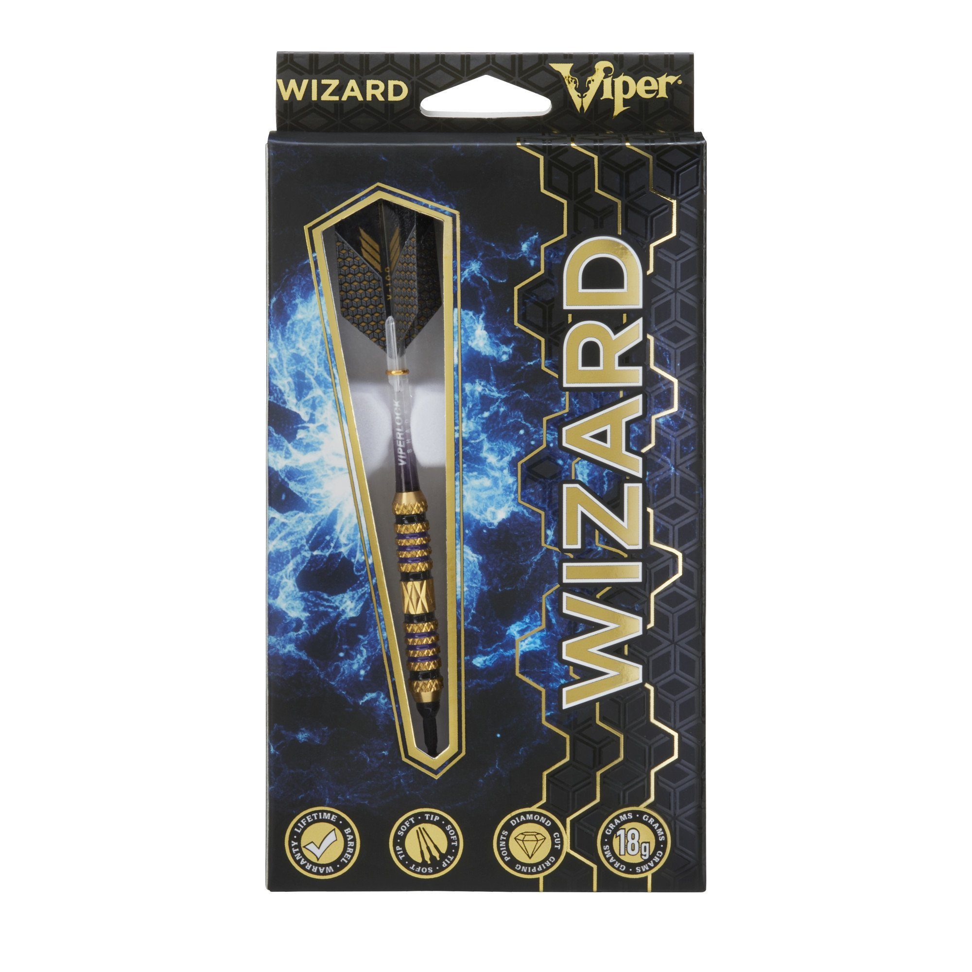 [REFURBISHED] Viper Wizard Purple/Black Soft Tip Darts 18 Grams Refurbished Refurbished GLD Products 