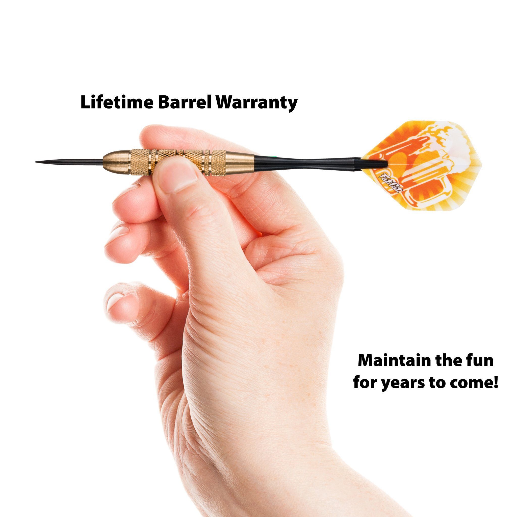 [REFURBISHED] Fat Cat Beer Darts Steel Tip Darts 17 Grams Refurbished Refurbished GLD Products 