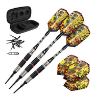 [REFURBISHED] Viper Jaguar Darts 80% Tungsten Soft Tip Darts Silver Barrel 18 Grams Refurbished GLD Products