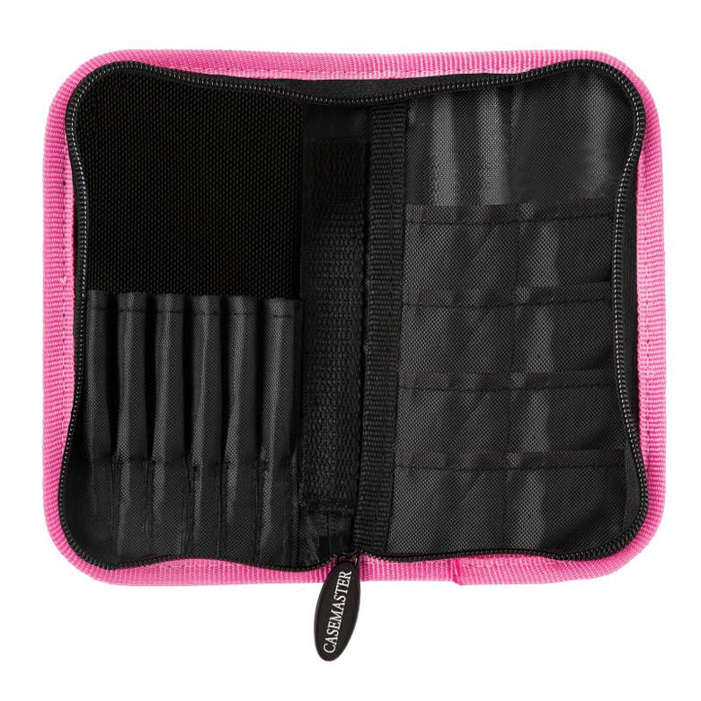 Casemaster Deluxe Pink Nylon Dart Case Dart Cases Casemaster 