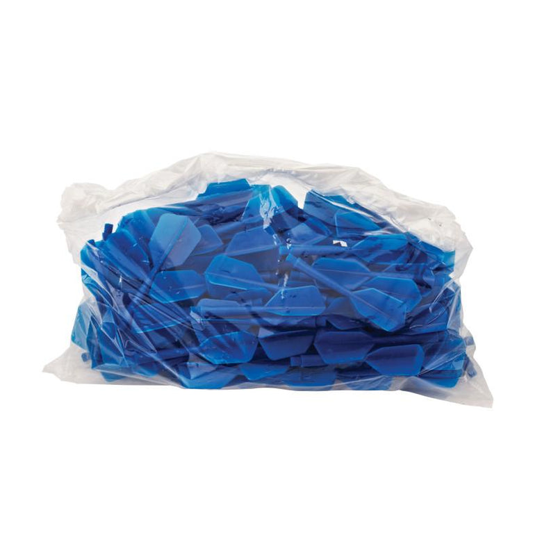 Commercial Replacement Bar Flights - Bag of 100 Blue Dart Flights Viper 