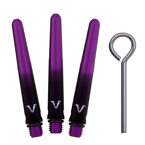 Viperlock Aluminum Shade Dart Shaft Short Purple