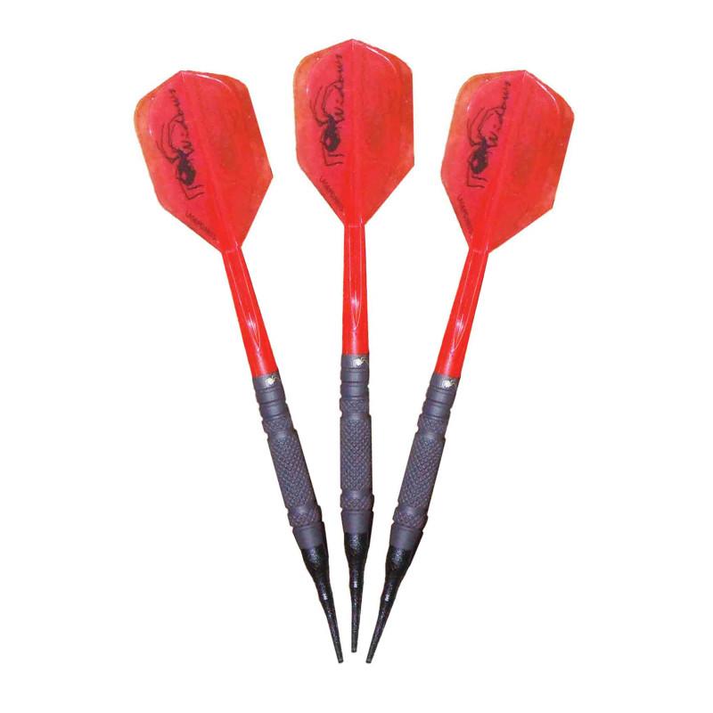 Laserdarts Black Widows Knurled Soft Tip Soft-Tip Darts Laserdarts 