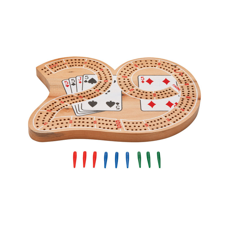 Mainstreet Classics Wooden "29" Cribbage Board