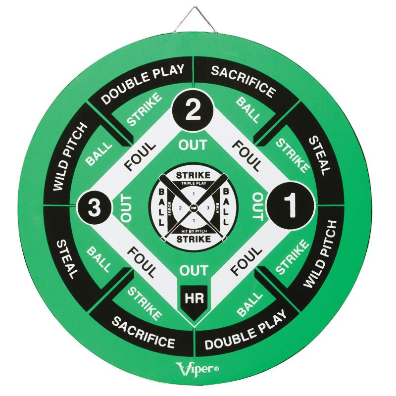 Viper Double Play Coiled Paper Fiber Dartboard with Darts Steel-Tip Dartboard Viper 