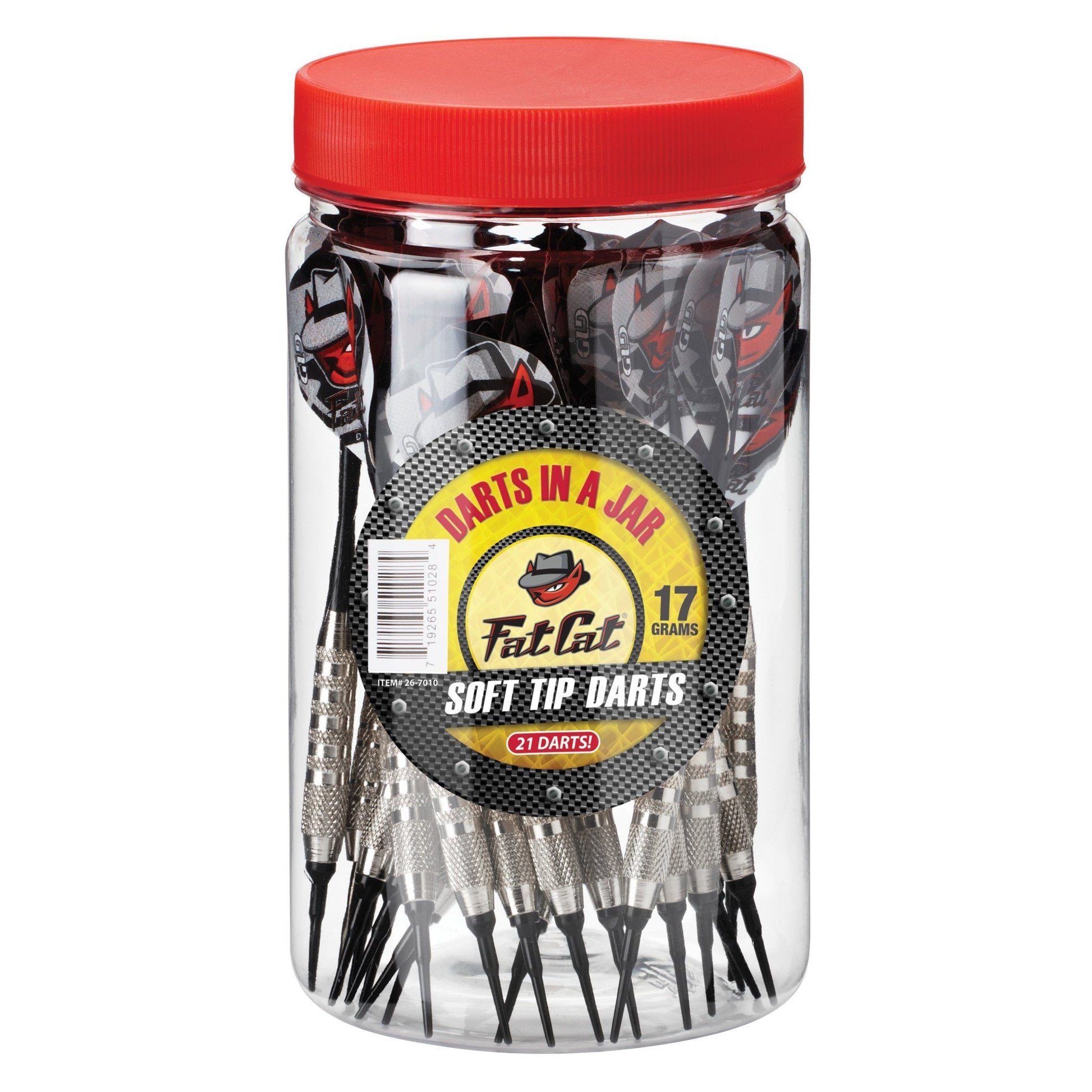 [REFURBISHED] Fat Cat Darts in a Jar Soft Tip Darts 17 Grams Refurbished Refurbished GLD Products 