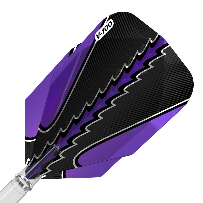 Viper Black Flux Dart Flights Standard Purple