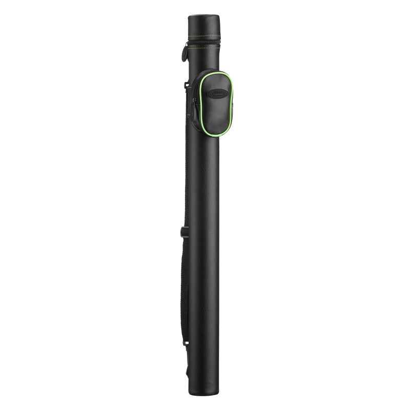 Casemaster Q-Vault Supreme Black with Green Trim Cue Case