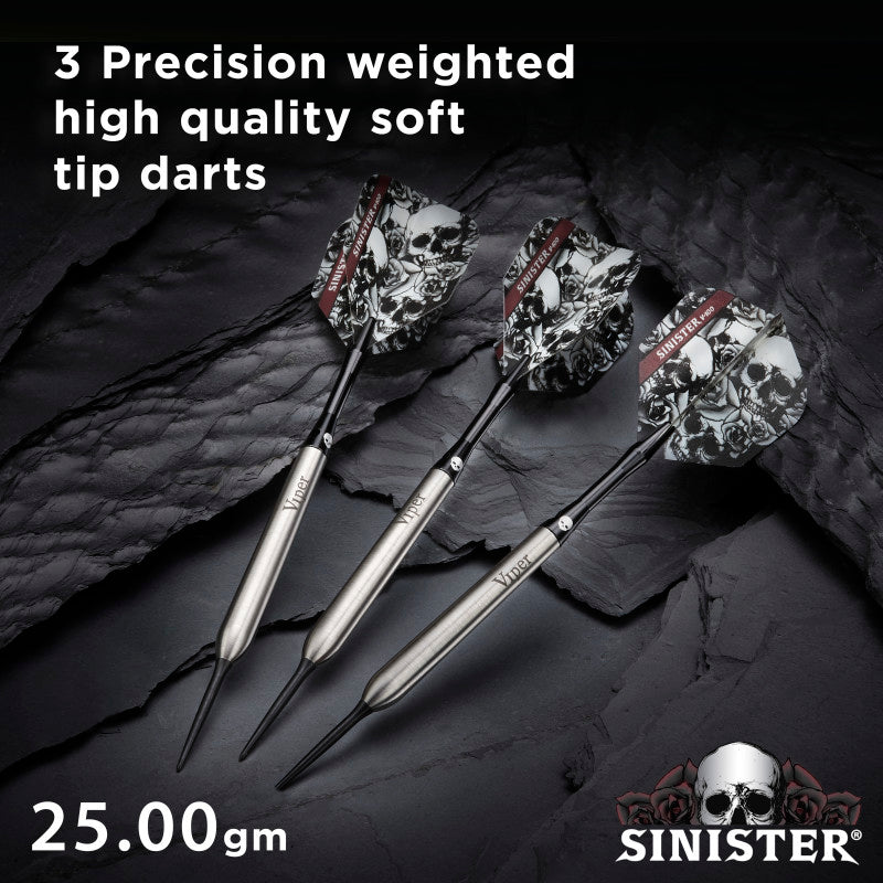 Viper Sinister 95% Tungsten Steel Tip Darts 25 Grams