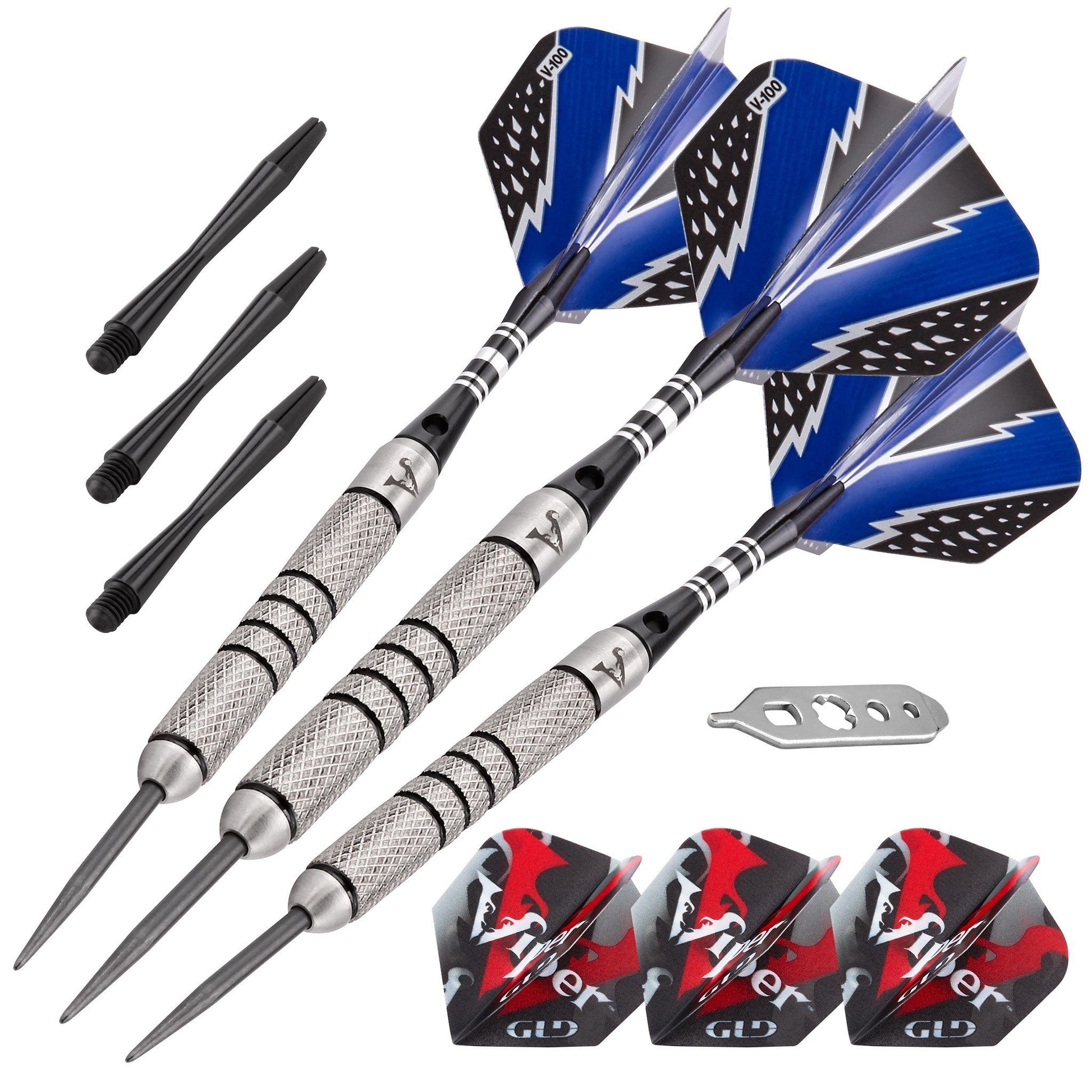 [REFURBISHED] Viper Cold Steel Darts 80% Tungsten Steel Tip Darts 24 Grams Refurbished GLD Products