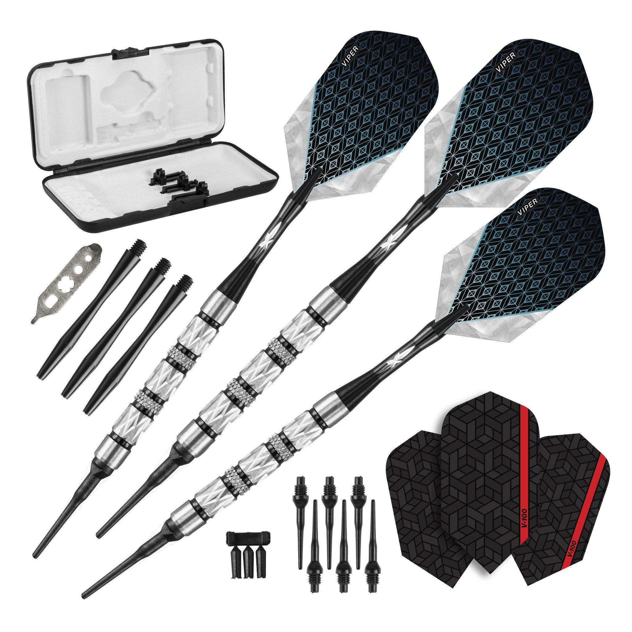 [REFURBISHED] Viper Diamond Darts 90% Tungsten Soft Tip Dart Set Black Rings Refurbished Refurbished GLD Products 