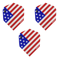 Viper Dimplex Dart Flights Standard American Flag Angled