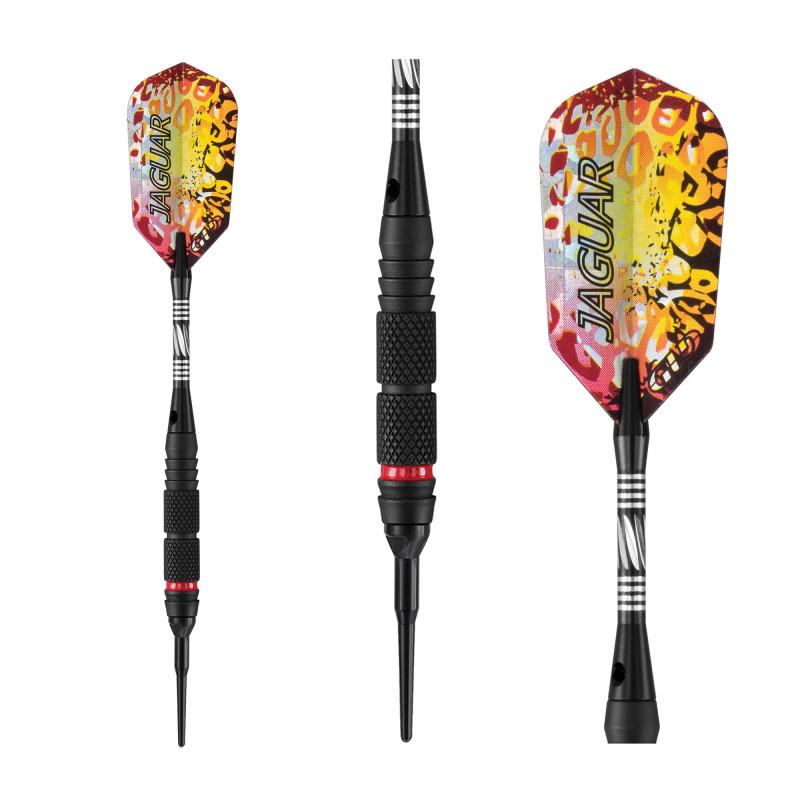 Viper Jaguar Darts 80% Tungsten Soft Tip Darts 2 Knurled Rings 18 Grams Soft-Tip Darts Viper 